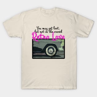 Retro Love Classic Cars Lover T-Shirt